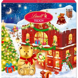 Image Calendrier de l’Avent Lindt TEDDY Chocolat au lait - 7,10€