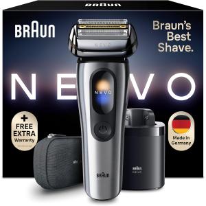 Image Rasoir électrique Braun NEVO11005C Argent - 449,98€