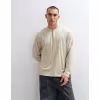 Image T-shirt Reclaimed Vintage Henley - Pierre à 24,99 €