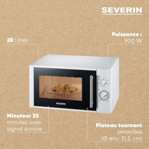 Image Four à micro-ondes SEVERIN MW7772 - 900W