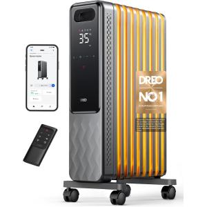 Image Radiateur à bain d’huile DREO DR-HSH010 - Gris à 119,99€