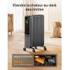 Image Radiateur à bain d’huile DREO DR-HSH010 - Gris à 119,99€
