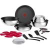 Image Batterie de cuisine Tefal Ingenio Comfort Max L966SK44 - Acier inoxydable à 139,99€