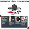 Image Batterie de cuisine Tefal Ingenio Comfort Max L966SK44 - Acier inoxydable à 139,99€