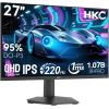 Image Écran PC gaming 27" QHD 2k HKC G27H2DPro - 1ms, jusqu'à 220Hz - Noir à 108,79€