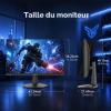 Image Écran PC gaming 27" QHD 2k HKC G27H2DPro - 1ms, jusqu'à 220Hz - Noir à 108,79€
