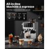 Image Machine à café à grain AIRMSEN BCM2316 - Argent à 227,99€