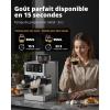 Image Machine à café à grain AIRMSEN BCM2316 - Argent à 227,99€
