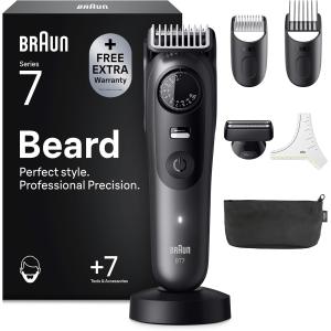 Image Tondeuse à barbe Braun Series 7 BT7525 - Grise à 59,99€