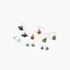 Image Set de boucles d'oreilles Halloween multicolore - 6 paires à 6,90€
