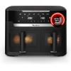 Image Friteuse sans huile Moulinex Ever Fry XXL Dual EZ9488F0 - Noir à 189,99€