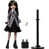 Image Poupée Monster High Mercredi Addams HXJ04 - Wednesday École à 29,91€