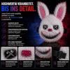 Image Masque d’horreur à LED TK Gruppe Timo Klingler Lapin d’horreur - Couleur non précisée à 16,97€