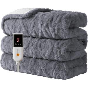 Image Couverture chauffante Aheadpret TW1-F130160 - Gris à 39,99€