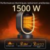 Image Radiateur soufflant MYCARBON DH-Q039 - Noir à 37,99€