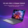 Image Ordinateur portable Lenovo IdeaPad Slim 3 15IPH11 (Core5, RAM 8Go, SSD 512Go) - Win11 - Gris Luna Grey à 849,99€