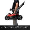Image Tondeuse à gazon sans fil Einhell GE-CM 18/33 Li Kit - Rouge/noir à 107€