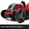 Image Tondeuse à gazon sans fil Einhell GE-CM 18/33 Li Kit - Rouge/noir à 107€