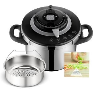 Image Cocotte-minute SEB Clipso Chef 6 L - Gris à 132,99 €