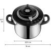 Image Cocotte-minute SEB Clipso Chef 6 L - Gris à 132,99 €