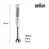 Image Mixeur plongeant Braun MultiQuick 5 MQ50001M - Blanc à 37,90 €