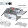 Image Friteuse électrique Valgus EF-201V-1 30 L - Argent à 303,99 €