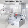 Image Friteuse électrique Valgus EF-201V-1 30 L - Argent à 303,99 €