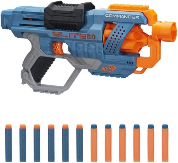 Image Blaster Commander RC-6 Nerf Elite 2.0 + 12 fléchettes