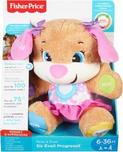 Image Peluche interactive Fisher-Price FPP52 la sœur de Puppy