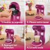 Image Machine à Café Bosch tas1001 Tassimo Happy Intellibrew violet & blanc