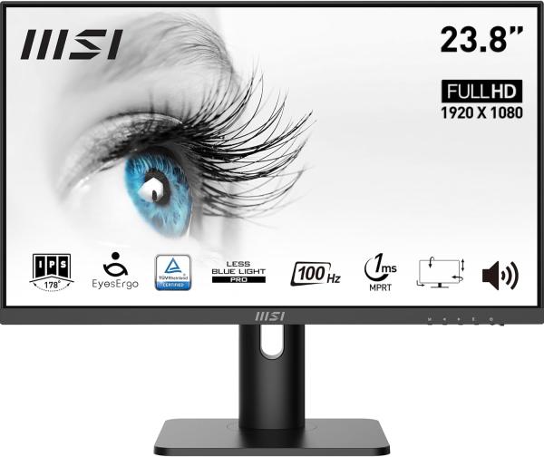 Image Écran PC 23.8" MSI PRO MP243XP - FHD 100Hz