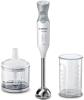 Image Mixeur Plongeant Bosch MSM66120 Electroménager ErgoMixx - 600W - Banc/Gris