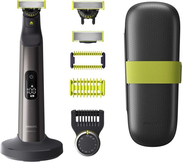 Image Tondeuse Philips QP6651/35 L'authentique OneBlade Pro 360 + socle de charge et coffret de voyage
