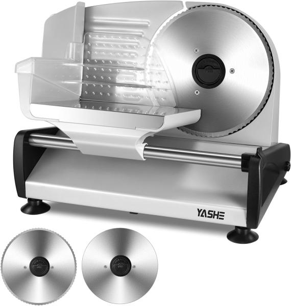 Image Trancheuse Jambon Électrique YASHE SL-518 Inox - 250W