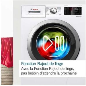 Image Lave-linge Bosch WGE03207FR Série 2 Pose-libre 8 kg, 1200 trs/min, 47l- Blanc