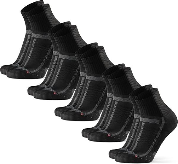 Image Pack 5 Paires Chaussettes Running Mixte DANISH ENDURANCE Anti-Ampoules