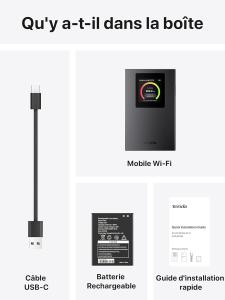 Image Routeur Mobile 4G WiFi 6 Tenda MF6 Plug et Play - Nano SIM