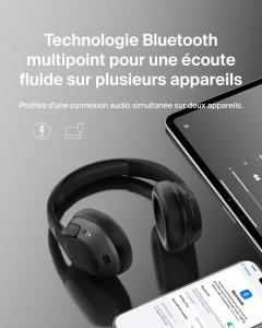 Image Casque ANC Hybride Belkin SoundForm Isolate - Noir