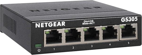Image Switch Ethernet NETGEAR GS305 Plug-and-Play