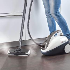 Image Nettoyeur Vapeur Polti Vaporetto Smart 30 S - Haute Pression jusqu'à 3 Bars - Blanc et Gris