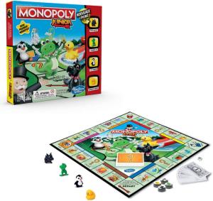 Image Jeu de Plateau Monopoly Junior - Jeu de Société pour Enfants