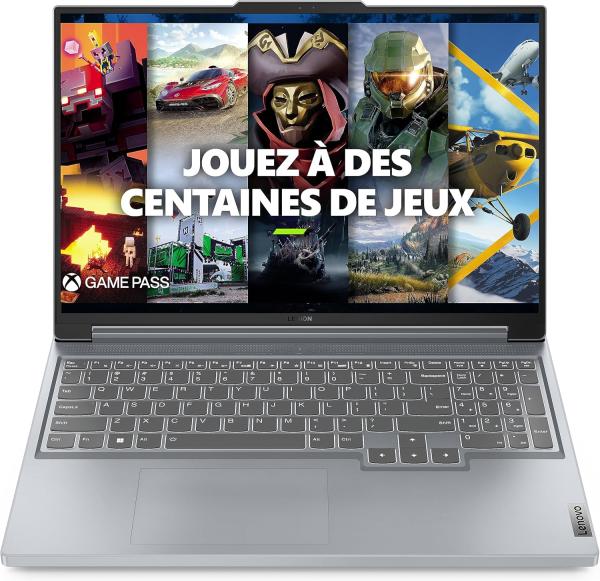 Image PC Portable 16'' WQXGA Lenovo 16APH8 Legion Slim 5 (RAM 16Go, SSD 1To, RTX 4070 8Go, Win 11)
