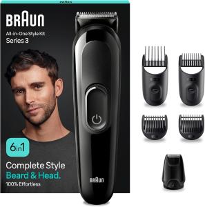 Image Tondeuse Tout-En-Un Braun MGK3410 Series 3 - Kit Styling