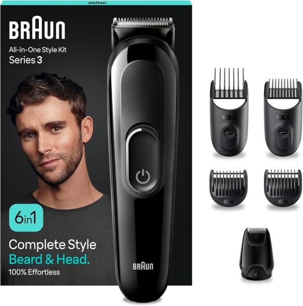 Image Tondeuse Tout-En-Un Braun MGK3410 Series 3 - Kit Styling