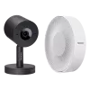 Image Pack Netatmo Caméra Intérieure Advance Noire / Blanche + Sirène Intérieure Intelligente OFFERTE