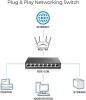 Image Switch D-Link DGS-108 - 8 Ports Gigabit Metallique
