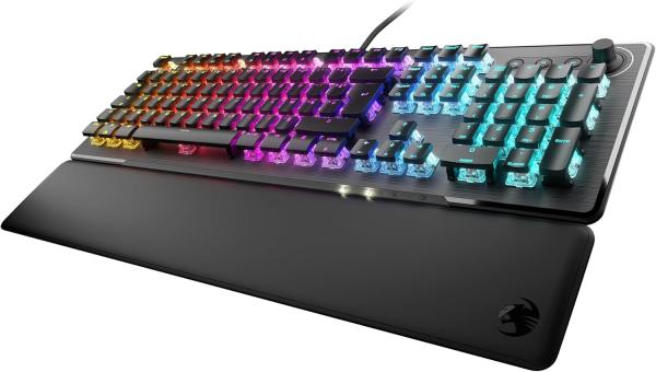 Image Clavier Gaming Mécanique Roccat Vulcan II - Repose-Poignet Amovible, Titan II Linear Switches, Noir