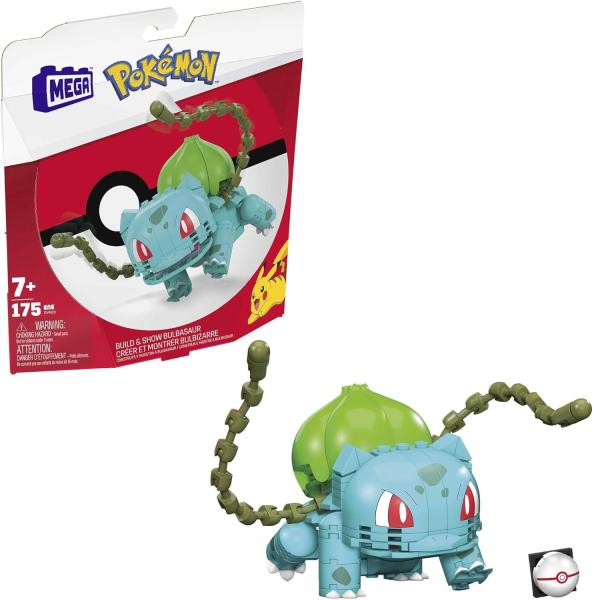 Image Bulbizarre MEGA GVK83 Pokémon - Jeu De Briques De Construction 175 Pièces