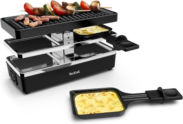 Image Appareil à raclette grill Tefal YY5249FB Plug & Share Noir