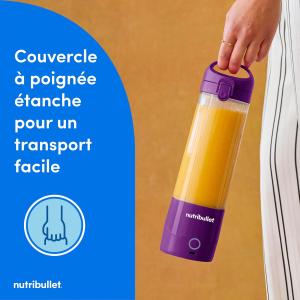 Image NutriBullet NBP003PU - Mixeur Portable Multifonction - Rechargeable